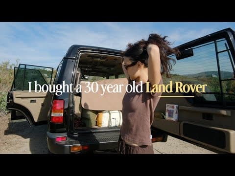I Bought A 30 Year Old Land Rover Discovery 1