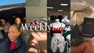 Weekly Vlog! I Cut My Hair + Target Runs + Road Trip To Okc + Nail Appt +the Big Game |mckennawalker