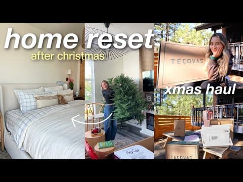 Taking Down All My Christmas Decor + What I Got For Xmas 2025 💌 Haul