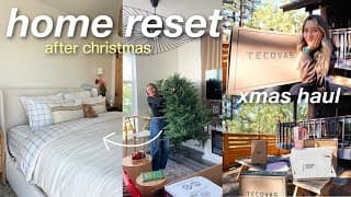 Taking Down All My Christmas Decor + What I Got For Xmas 2025 💌 Haul