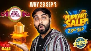 Big Sale Starts 23rd Sept – Here’s The Reason Why! Flipkart Big Bilion Days, Amazon Gif
