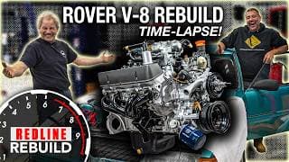 Tired V-8 Engine Gets Total Rebuild For Jason Cammisa's Rover Sd1 | Redline Rebuild
