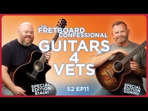 How Taylor Guitars & Guitars 4 Vets Are Changing Lives — Interview With Nigel Fischer