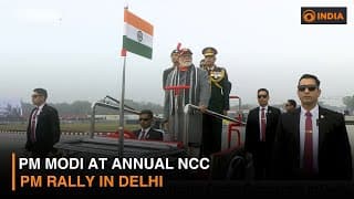 Pm Modi At Annual Ncc Pm Rally In Delhi | Dd India