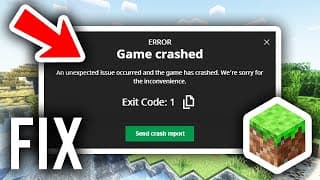 How To Fix Minecraft Exit Code 1 - Step By Step