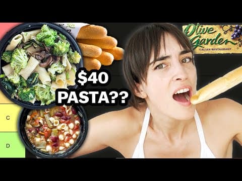 I Tried All The Vegan Options At Olive Garden (this Was Painful)