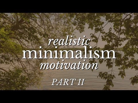 Unexpected Benefits Of Minimalism Part Two