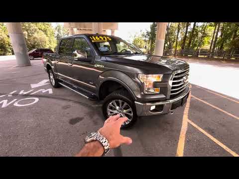 🔴 V6 Eco-boost F-150 W/195,000 Miles Still Running Strong 💪 Full Tour 2016 F150 Fx-4 Lariat $16,975!