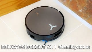 Ecovacs Deebot X11 Omnicyclone - The Robot Vacuum Of The Future!