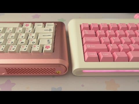 Glitter65 R2 | Ano Pink & Milky White ☁