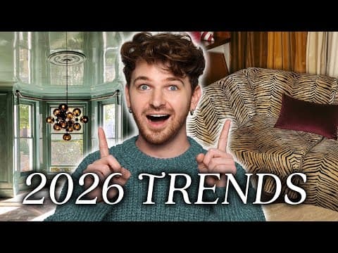 9 Interior Design Trends For 2026 & How To Incorporate Them!