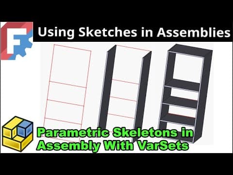 Total Assembly Control In Freecad With One Master Sketch And Varset