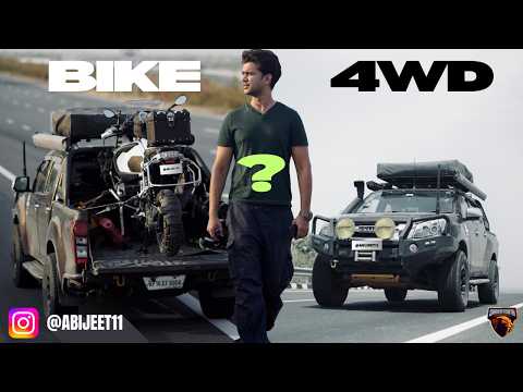 Motorcycle Or 4wd? Episode 1 | Abijeet Duddala | Adventure Travel Vlog | Offroad Overland Roadtrip