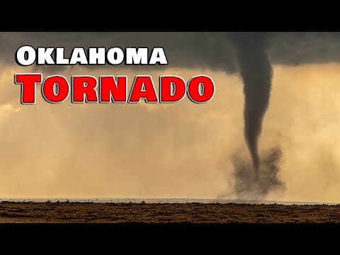 Tornado Intercept - Arnett, Oklahoma - 18 May, 2025