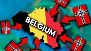 Hearts Of Iron 4 But I Turned Belgium Into A Fortress