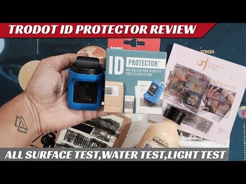 Trodat Id Protector Review | Trodat Id Protector Unboxing |trodat Id Protector Full Testing