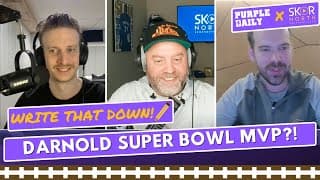 Minnesota Vikings Offseason And Super Bowl Predictions!