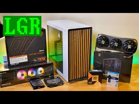 Building A New Lgr Gaming Pc! Ryzen 9800x3d
