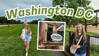 Washington Dc Vlog: Exploring Ford's Theater & More! 🇺🇸🏛️