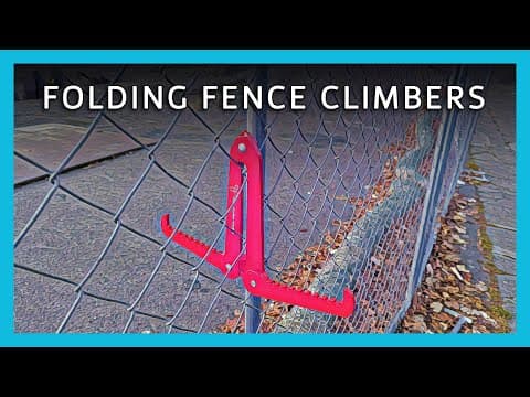 Our Latest Release: Folding Fence Climbers