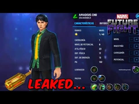 Amadeus Cho (hulk) Sneak Peek... Buff Hercules - Marvel Future Fight