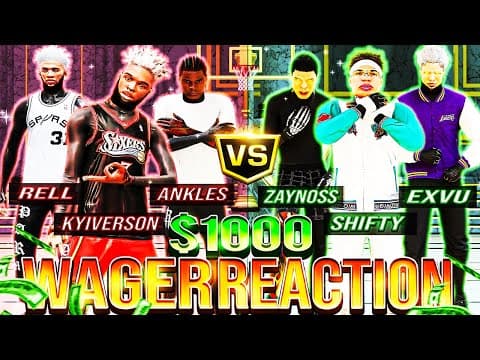 Shifty Wagered Hoodieky For $1000 On Nba 2k26 And It Ended Like This...😱