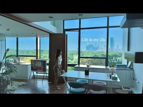 Life In My 20s | Beauty Maintenance Day, At Home Cafe, Furniture Haul!