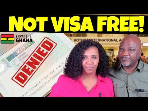Turned Away At The Airport: The "visa Free" Ghana Lie Exposed