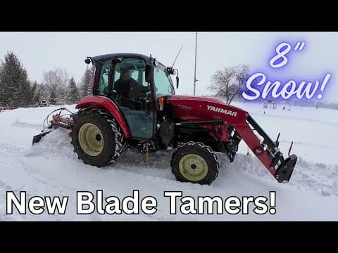 Transform Your Old Rear Angle Blade Into A Snow Moving Monster! - Blade Tamers!