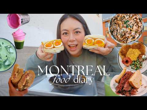 A Week In Montreal *food Diaries* | Trying New Foods & Exploring The City/ Tiffycooks Vlog