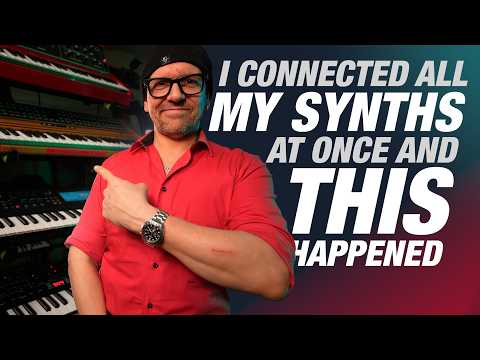 I Connected All My Synths At Once… This Happened