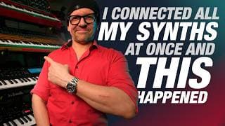 I Connected All My Synths At Once… This Happened