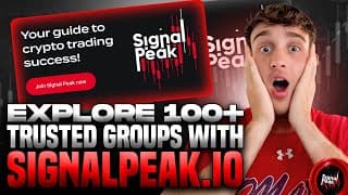 Crypto Signals: Explore 100+ Trusted Groups With Signalpeak.io