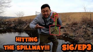 Fishing One Of My Favorite Winter Spillways...!!! [s16/ep3]