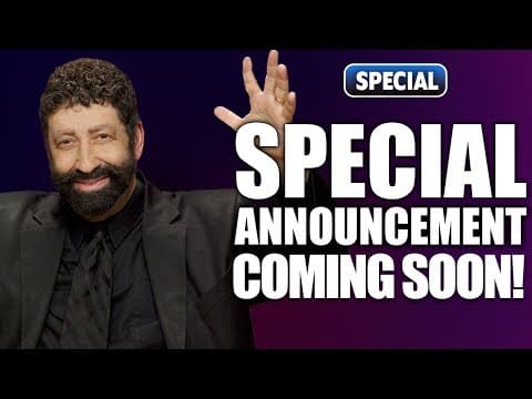 Jonathan Cahn | Special Announcement Coming Soon!