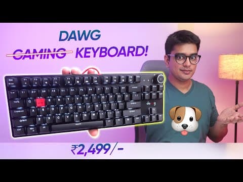 Weirdest 'gaming' Keyboard? Dawg Highkey 373 Review!