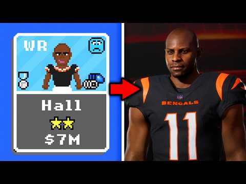 I Imported My Retro Bowl Team Into Madden 25