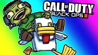 Bo3 Zombies - Chicken Jockey! (minecraft Map)