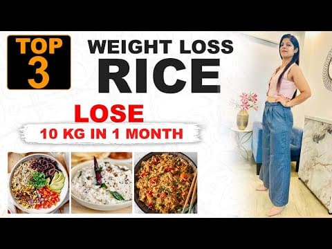 3 Weight Loss Rice Recipe For Flat Belly/stomach In 5 Days|  Fast Weight Loss|dr.shikha Singh