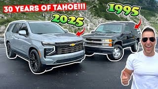 The First Ever Chevy Tahoe Vs The Newest Tahoe 30 Years Later!!! *full Comparison!*