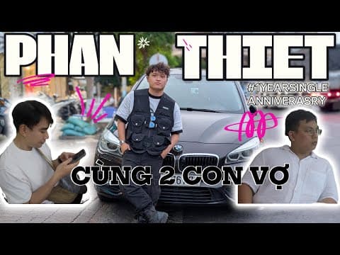 Phan Thiết 2 Ngày 2 Đêm 2 Con Vợ-đi Biển Kỷ Niệm 1 Năm Độc Thân Cùng Hale #chiasechobontre #tếtmêtít