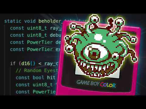 I Made A D&d Game For The Game Boy