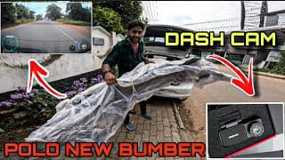 Polo ക്ക്‌ ഒരു ചെറിയ Modification||🤩 4k Hd Quality ഒരു അടിപൊളി Dashcam||🤩