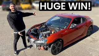 Honda Swapped Frs First Start & Drive!!