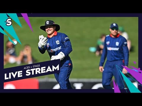 Super Smash Live | Auckland Aces Vs Central Stags