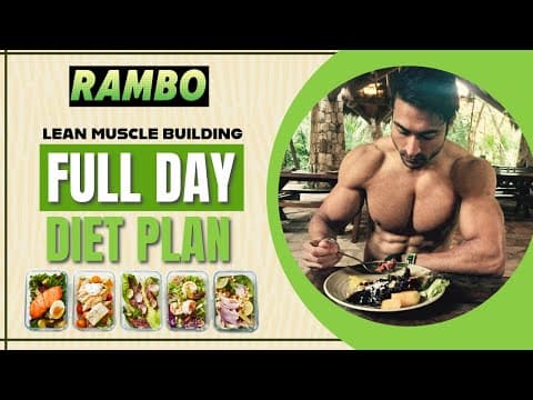 Full Day Diet Plan (rambo) - Lean Muscle Program By Guru Mann
