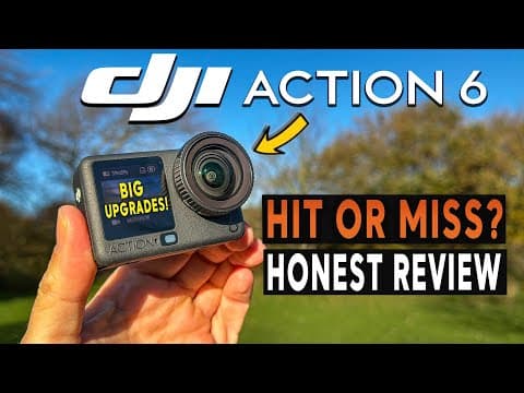 Dji Osmo Action 6 Review - Watch Before You Buy!