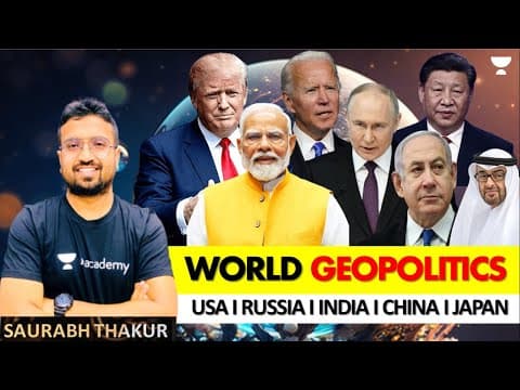 Geopolitics I International Affairs I Usa I Russia I India I China I Iran #saurabh_sir #geopolitics