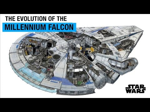The Evolution Of The Millennium Falcon
