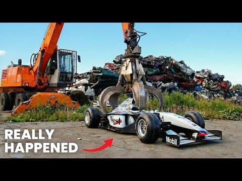 Why Are Formula 1 Cars Being Crushed?
